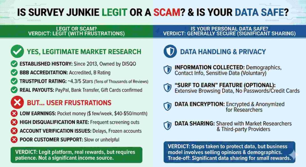 Is Survey Junkie Legit or a Scam Is Your Personal Data Safe on Survey Junkie