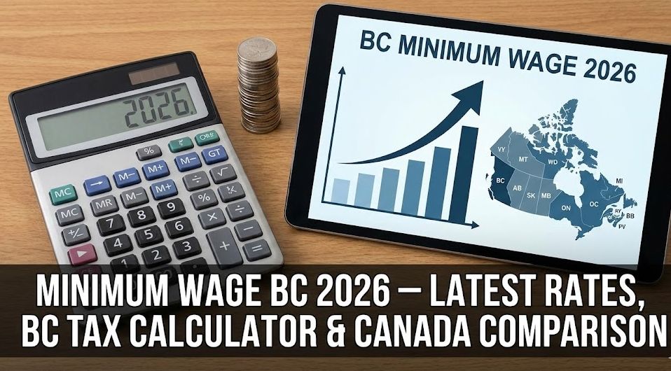 Minimum Wage BC 2026 – What is Minimum Wage in Ontario Complete Guide & Tax Calculator5