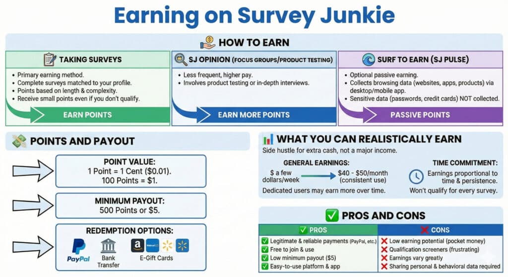 Turn Your Free Time into Real Cash with Survey Junkie