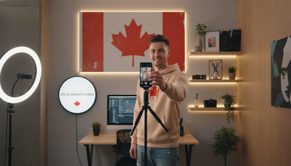 Earn money from TikTok Canada using content creation and views