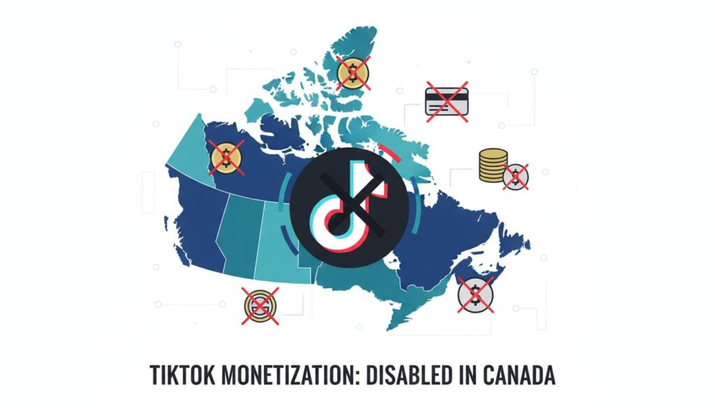 Why TikTok Creator Fund is not available in Canada