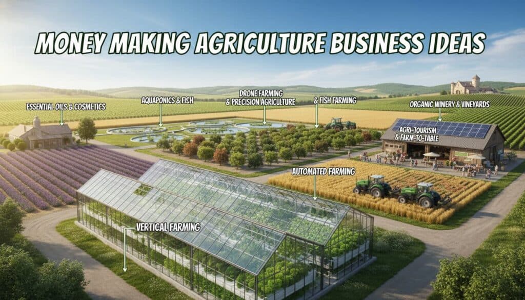 Money Making Agriculture Business Ideas
