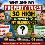 why are my property taxes so high compared to my neighbors